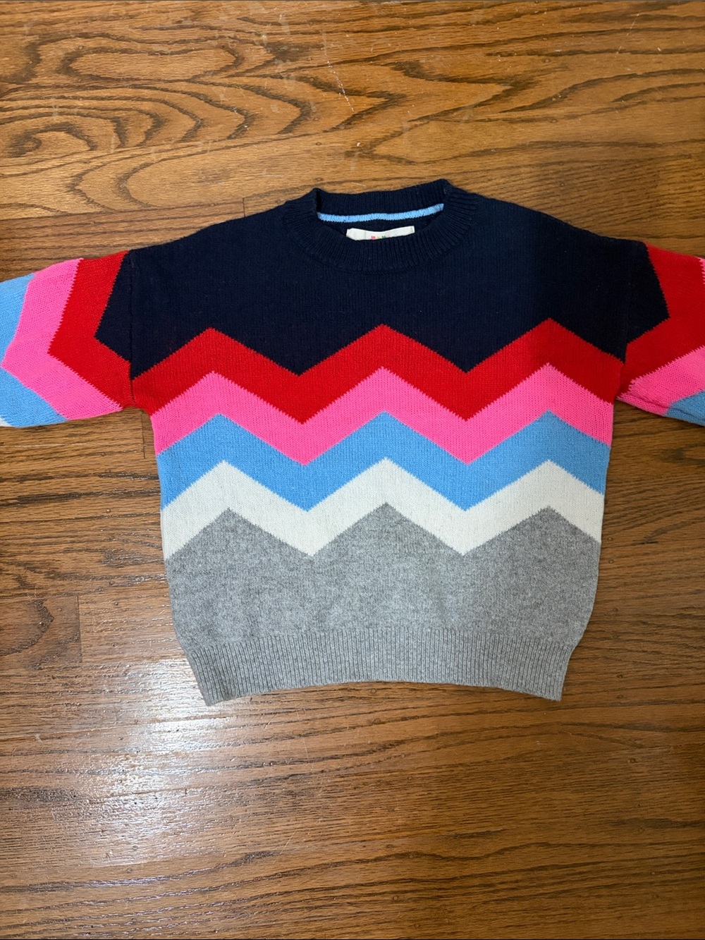 Mini Boden Zig Zag Sweater - Picture 2 of 13